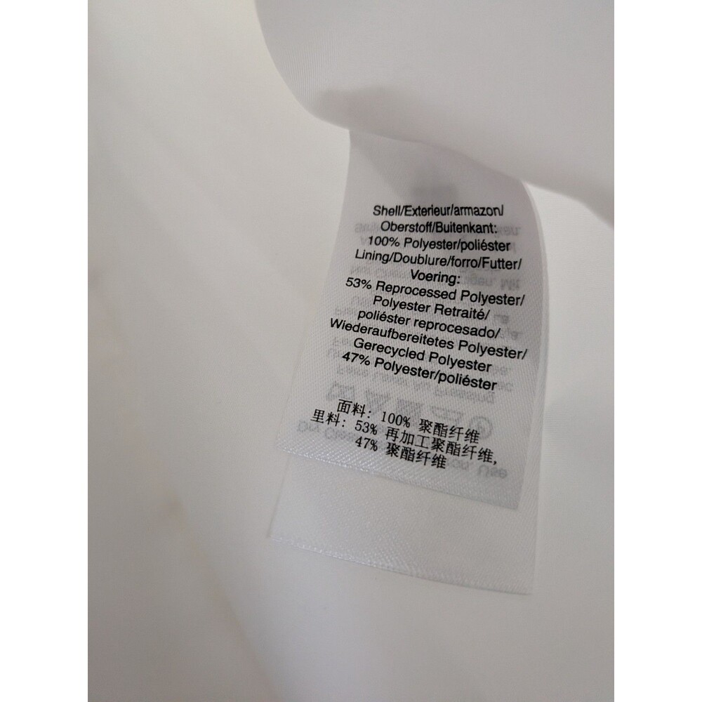 DKNY Mini Skirt Women's 10 Beige White Plaid Tweed Textured Lined Asymmetrical - Picture 14 of 14